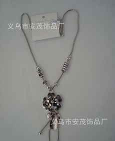 合金时尚项链批发指南 源头厂家直销，欧美风尚贸易新机遇